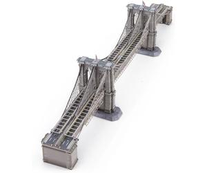 Metal Earth Premium Brooklyn Bridge 3D Laser Cut Model + Tweezer 20186