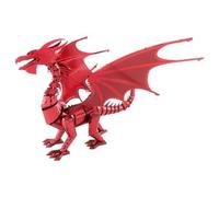 Metal Earth Premium Red Dragon 3D Laser Cut Model + Tweezers 13863