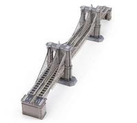 Metal Earth Premium Series Brooklyn Bridge Model Kit, 1:6861 Scale, Unassembled Steel Sheets, No Glue Needed, Teens & Adult, Multicolor, PS2018