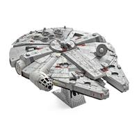 Metal Earth Premium Series Star Wars Millennium Falcon Color 3D Metal Model Kit Fascinations