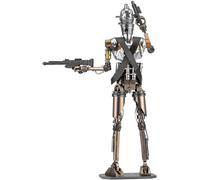 Metal Earth Premium Star Wars Mandalorian IG-11 3D Model + Tweezers 01341