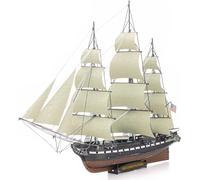 Metal Earth Premium USS Constitution 3D Laser Cut Model + Tweezers 01426