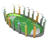 Metal Earth Quidditch Pitch Metal Model Kit
