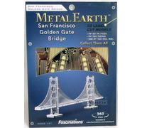 Metal Earth San Francisco Golden Gate Bridge 3D metal Model + Tweezers 010015