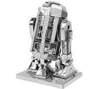 Metal Earth Star Wars R2-D2 Model kit | no Glue Required | Build Level: Moderate | Great Gift for sci-fi Fan Age 14+ | DIY Craft 3D Puzzle Collectible Figurine