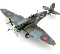 Metal Earth Supermarine Spitfire Color 3D Laser Cut Model + Tweezers 00054