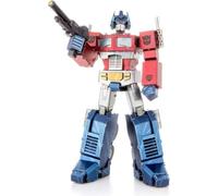 Metal Earth Transformers Optimus Prime Color 3D metal Model + Tweezers 24692