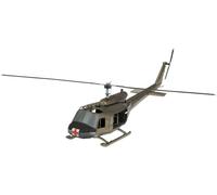 Metal Earth Fascinations ME1003 Metal Construction Kits - Helicopter Helicopter Huey UH-1, Laser Cut 3D Construction Kit, 3D Metal Puzzle, DIY Model Kit with 2.25 Metal Board, from 14 Years