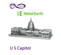 Metal Earth United States Capital 3D metal Model + Tweezer 010541