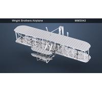 Metal Earth Wright Bothers Airplane 3D metal Model + Tweezer 010428