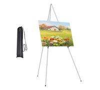 Metal Easel Display Stand for Artists Featuring Strong Construction and Easy Storage Suitable for Various Art Projects Multipurpose Stand Painting