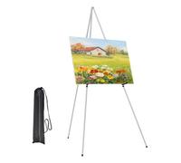 Metal Easel Display Stand for Artists Featuring Strong Construction and Easy Storage Suitable for Various Art Projects Outdoor Painting Art Exhibition