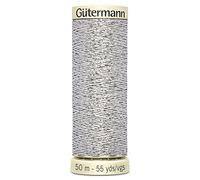 Metal Effect Thread W 331 50 m W331 Gütermann 0041 Silver