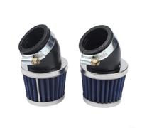 Metal elbow air filter sized 38mm for use on For 110cc and 125cc off-road motorcycles ATVs and all-terrain quads