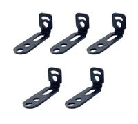 Metal Electric Bike Auxiliary Lamp Bracket with Mounting Openings | Bent Metal Form, Hole-and-Slot Mounting Layout, Dedicated for Electric Bike Auxiliary Light Installation