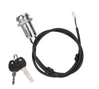 Metal Electric Door Lock for KuKirin G4 Scooter, Waterproof Security Accessory with 2 Keys, Compatible with Various Electric Scooter Models, Easy Install