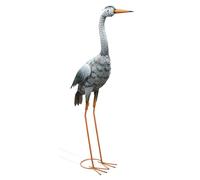 Metal Elegant Heron Garden Decorative Free Standing Ornament