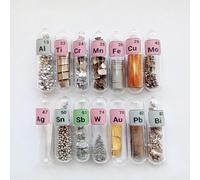 Metal Elements Chemistry Kit for Element Collections Lab Experiment Material Hobbies DIY Teacher Science Creative Gift-14pcs