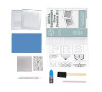 Metal Embossing Kit - Glass Coaster