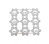 Metal, Emotional Snowflake Embossing Template, Cards Making