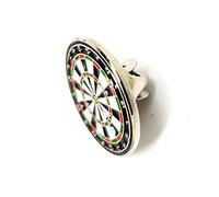 Metal Enamel Pin Badge Brooch Darts Dartboard (Dart board)