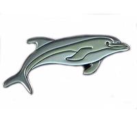 Metal Enamel Pin Badge Brooch Dolphin (Porpoise)