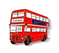 Metal Enamel Pin Badge Brooch London Bus (Routemaster) 25mm