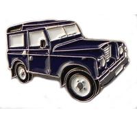 Metal Enamel Pin Badge Brooch Off-road 4x4 Landrover Blue