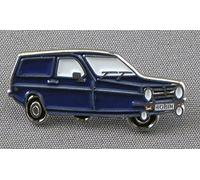 Metal Enamel Pin Badge Brooch Reliant Robin Blue
