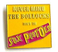 Metal Enamel Pin Badge Brooch - Sex Pistols - Never Mind The Bollocks