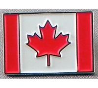 Metal Enamel Pin Badge Canada Flag Canadian Maple