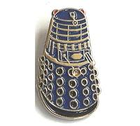 Metal Enamel Pin Badge Doctor Dr. Who Dalek Blue