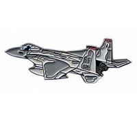 Metal Enamel Pin Badge F15 Fighter Jet Plane airplane aeroplane aircraft