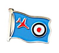 Metal Enamel Pin Badge RAF Red Arrow Flag Aeroplane Airplane plane aircraft