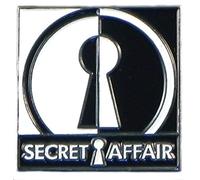 Metal Enamel Pin Badge - Secret Affair Music Band