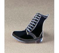 Metal Enamel Pin Badge Skin Black DM Boot Mod Scooter