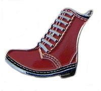 Metal Enamel Pin Badge Skin Brown DM Boot Mod Scooter