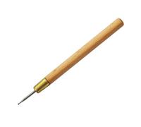 Metal End Deburring Tool for Cut Jewelry Wire Edges with Cup Tip | Clear Protective Sleeve with Tip Cap, Covered Working End for Storage, Compact Handheld Jewelry Wire Tool Design