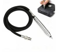 Metal Engraver Pen, Pneumatic Etching Tool, High Speed 6000 BPM Industrial Marking Stylus for Jewelry, Stone Carving, and General Identification - Air Powered