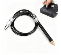 Metal Engraver Pen, Pneumatic Etching Tool, High Speed 6000 BPM Industrial Marking Stylus for Jewelry, Stone Carving, and General Identification - Air Powered