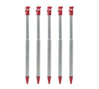 Metal Extendable Stylus For 2012 Nintendo 3DS - 5 Pack Red | ZedLabz