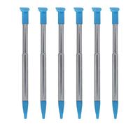 Metal Extendable Stylus Pens For Nintendo 2DS XL - 6 Pack Blue | ZedLabz