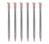 Metal Extendable Stylus Pens For Nintendo 2DS XL - 6 Pack Pink | ZedLabz
