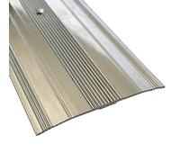 Metal Extra Wide Carpet Cover Strip Door Bar Trim (900mm, Silver)