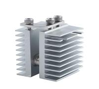 Metal Extruder Cooling Reduces Overheating for AD5X 3D Printing Operating Extruder Heatsink Durability Metal Heatsink