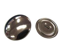 Metal Fabric Self Cover Buttons 11mm - 38mm (38 mm)