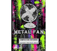 Metal Fan Notebook: Funny Heavy Metal Composition Book for Students and Rock Music Lovers