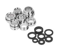Metal Faucet Adaptor Kitchen 7pieces Faucet Adapter, Tap Aerator Connector With Gaskets Tap Aerator Male, Water Hose Adapter Kitchen Tap Aerator Adapter For Kitchen Sink Water Saving Aerator Appliance