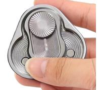 Metal Fidget Slider | Clover Shape Adult Toy - Toy Sensory Stress Relaxing Triangle Game for Classroom Boredom Girls Adults Boy Desk Workplace Waiting Rooms Travel