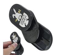 Metal Fidget Slider | Relaxing Rabbit Push Slide - Metal Fidget Portable Calming Clicking Sound Toy for Kids Teens Adults Men Classroom School Relaxation Activities